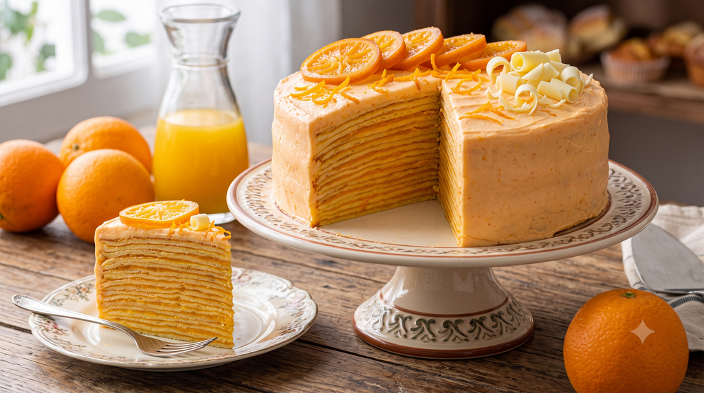 TORTA PANQUEQUE NARANJA