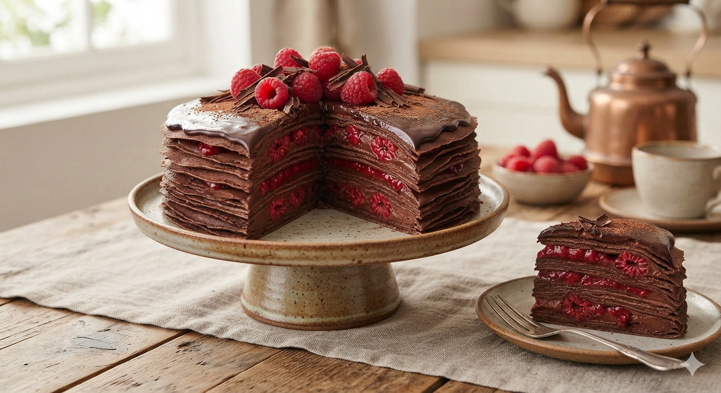 PANQUEQUE CHOCO FRAMBUESA